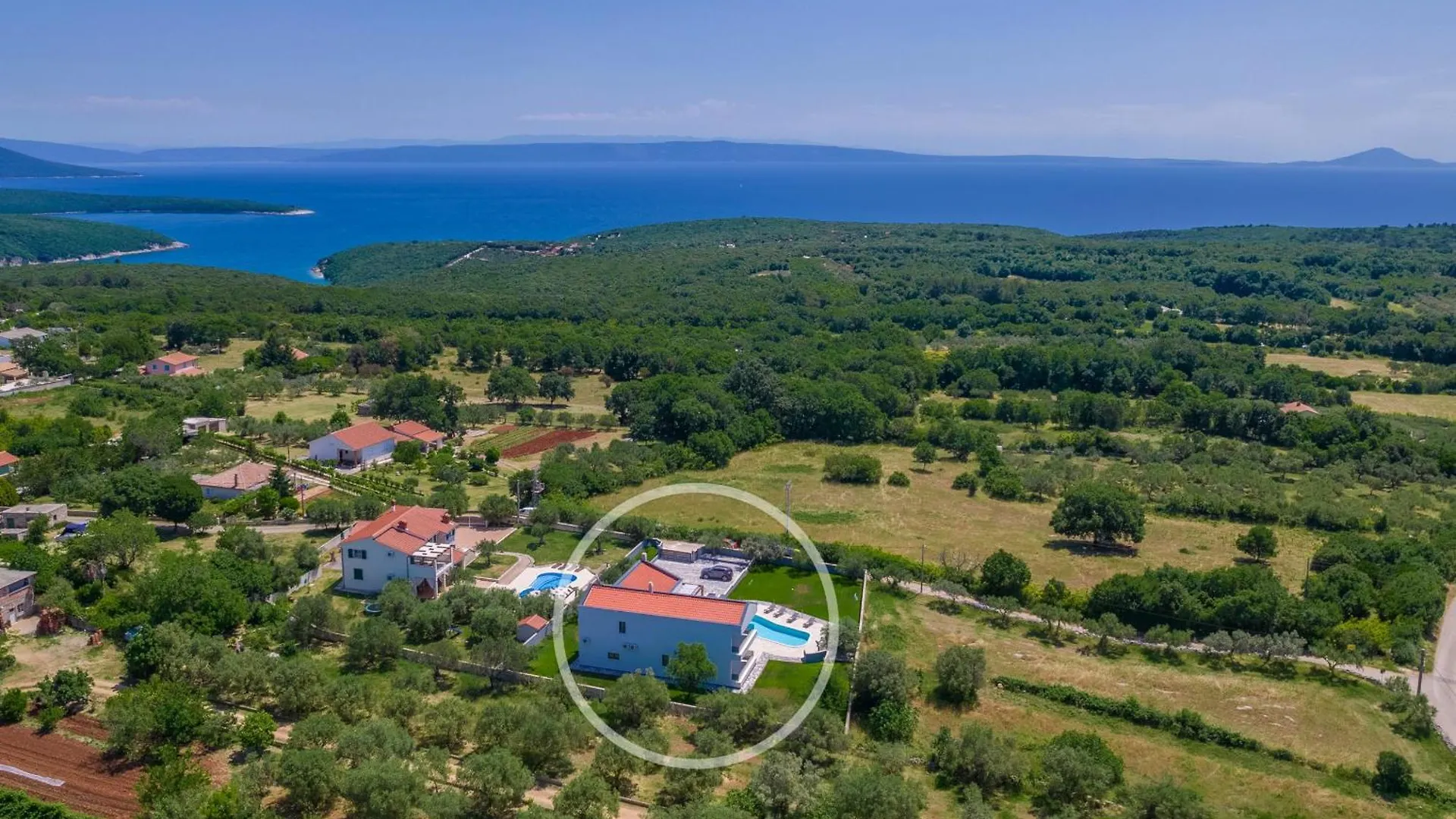 Villa Posidonia Near Pula With Sea View And Surrounded By Olive Trees Krnica 0*,  Croatia