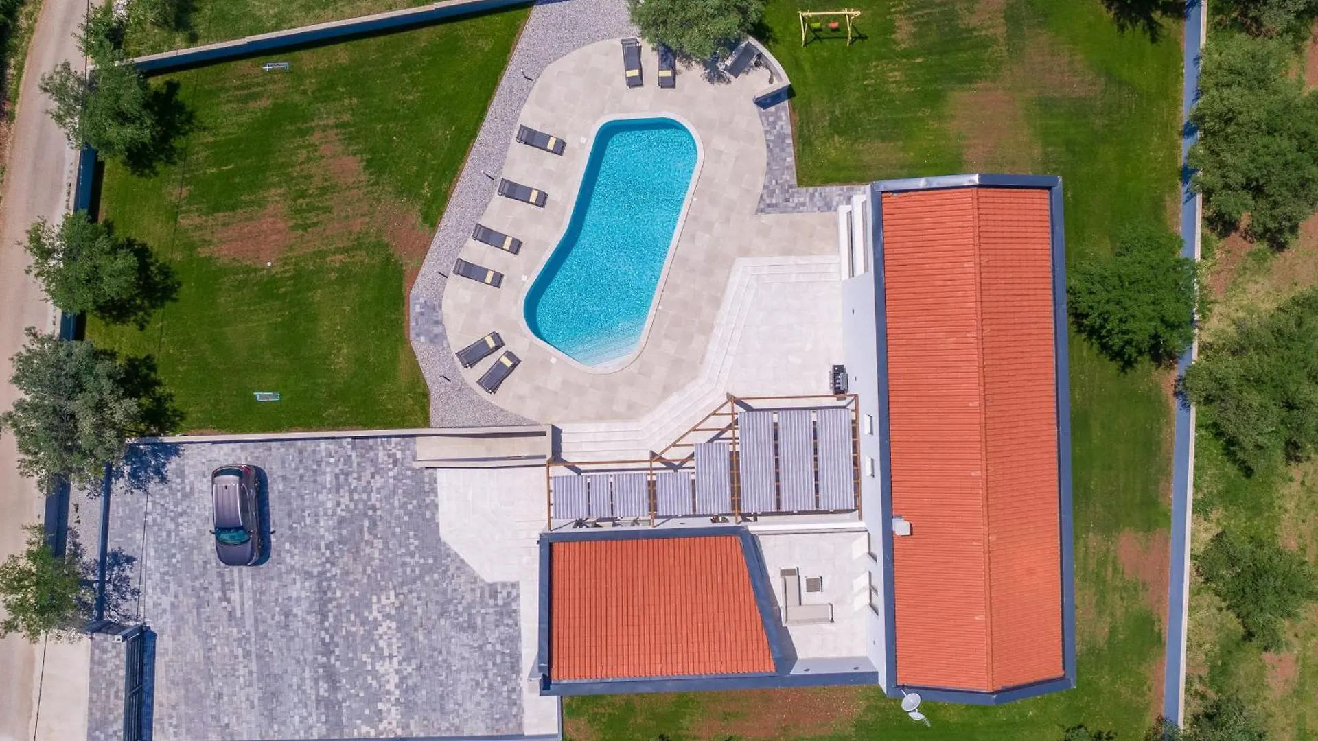 Villa Posidonia Near Pula With Sea View And Surrounded By Olive Trees Krnica