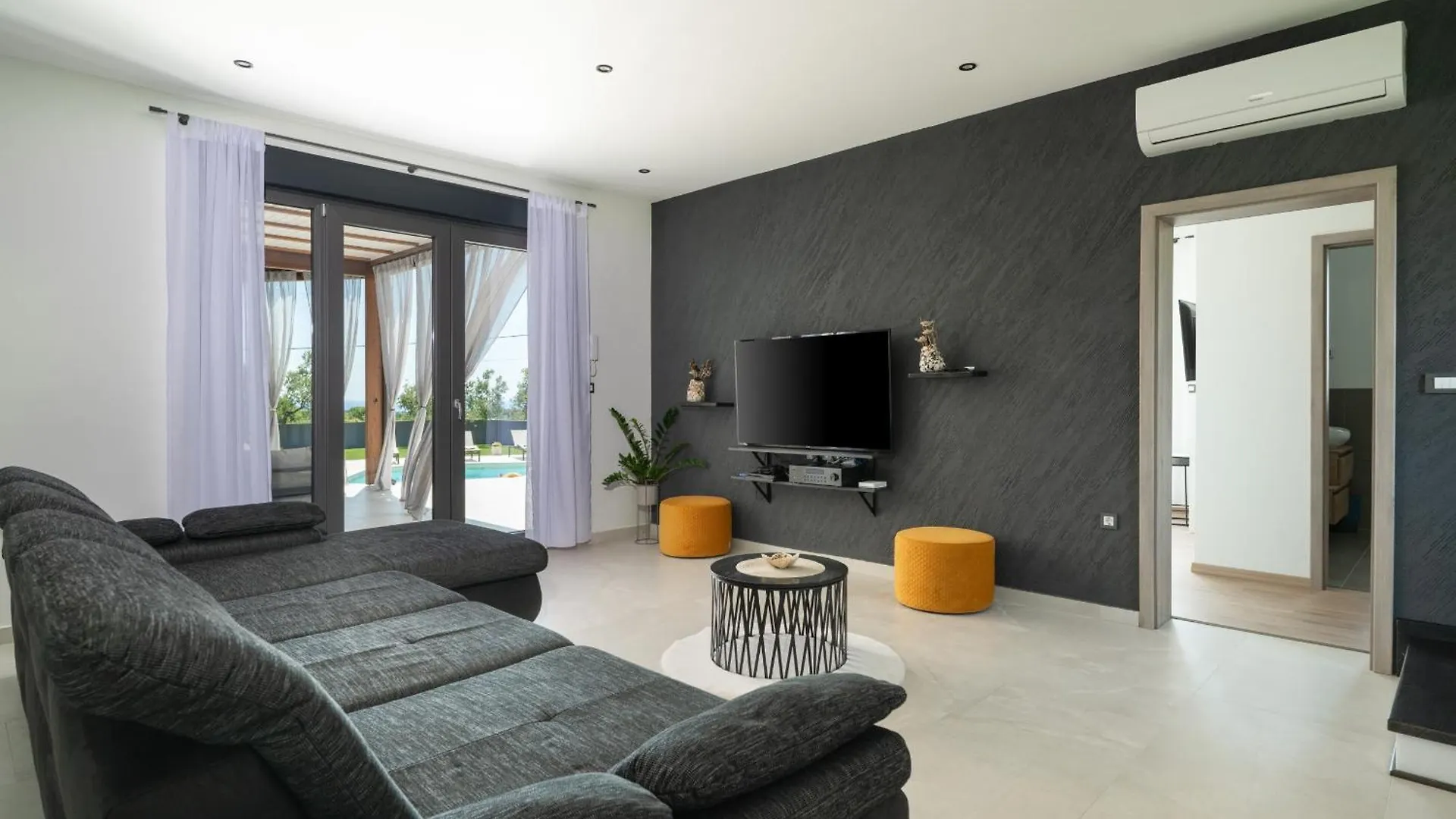 Villa Posidonia Near Pula With Sea View And Surrounded By Olive Trees location