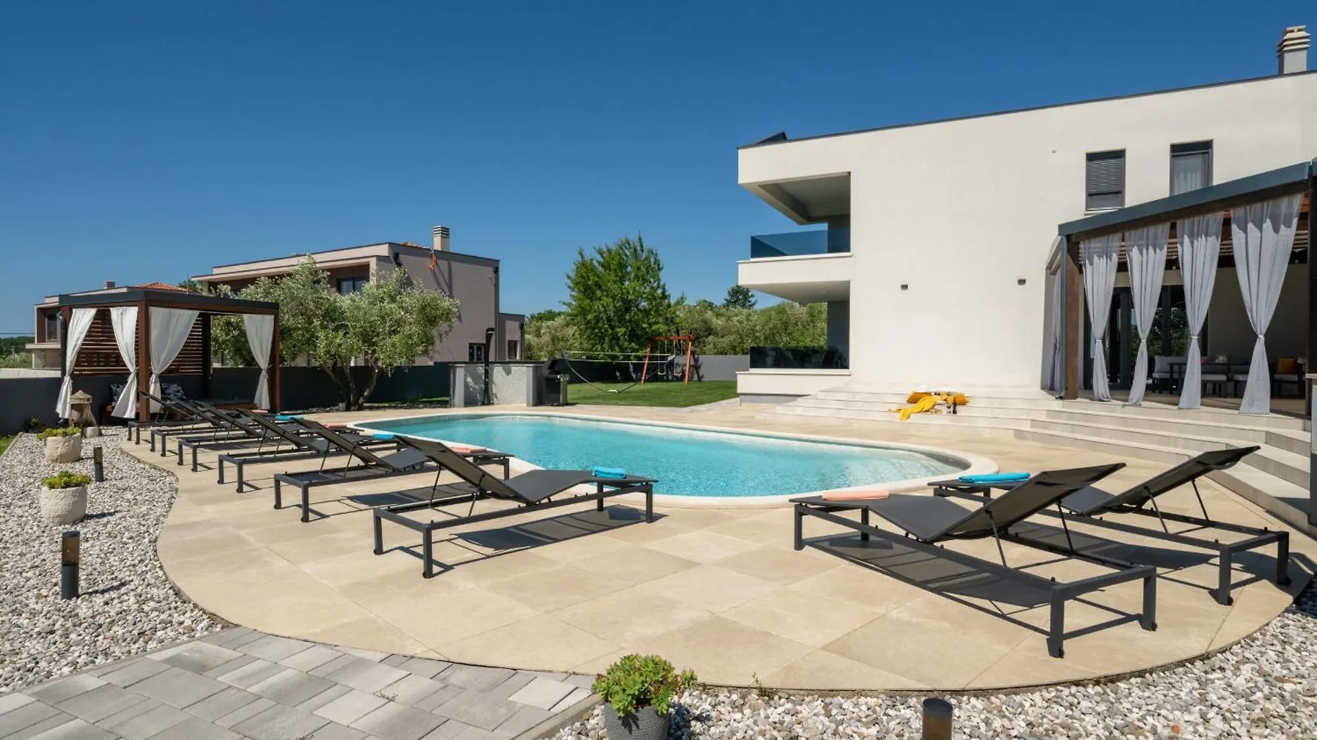 Villa Posidonia Near Pula With Sea View And Surrounded By Olive Trees Krnica